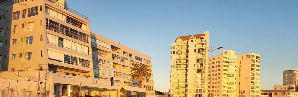 Actual colour of both buildings is more like the building on the left